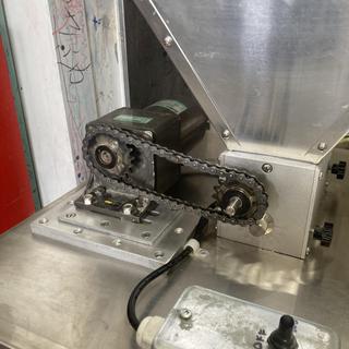Gear and chain drive required bushing on mill drive shaft