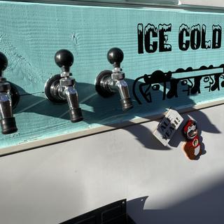 My keezer now lives outside so I wanted a cheap low profile tap handle and these are perfect!
