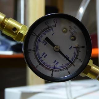 First pressurized primary fermentation. ~ 30 min to reach 3 psi after replacing blowoff hose 48 hrs.