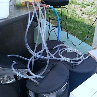 Coolers in action