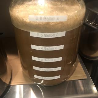 Just brewed this weekend! Its fermenting, that's a plus...