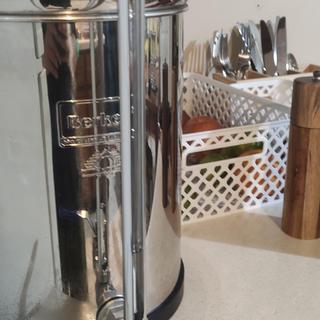 Deployed on my Berkey, complete with spigot.