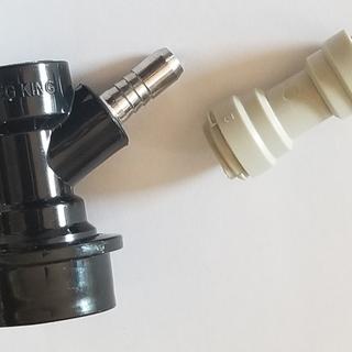 Note smooth part on ball-lock barb end