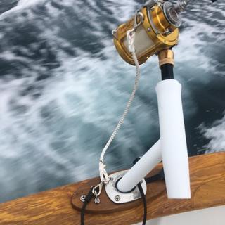 Manifish 2pcs Boat Rod Holders Stainless Steel Outrigger Mount Fishing Rod Holder With Strap