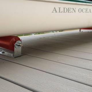 AB Tools Boot Jetski Dinghy Trailer Keel Platte Roller & Beugel 16mm Spil UBR18 UBR22
