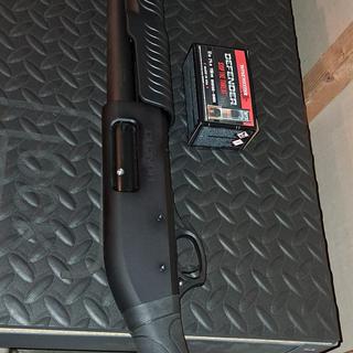 Charles Daly Honcho Black Anodized 12 Gauge 3in Pump Action Shotgun - 14in