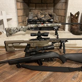 Savage 64 FV-SR 22 Long Rifle Matte Blued Black Semi Automatic Rifle - 16.5in