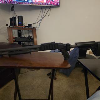 Mossberg 590A1 9-Shot Magpul Series 12 Gauge 3in Black  Pump Shotgun - 20in