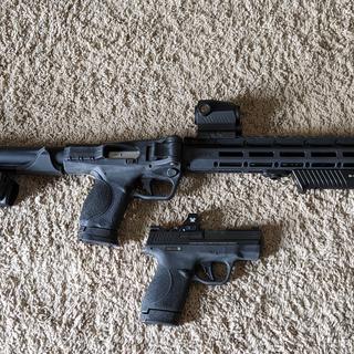Smith & Wesson M&P FPC 9mm Luger 16.25in Black Anodized Semi Automatic Modern Sporting Rifle - 23+1 Rounds
