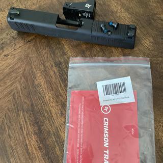 Springfield Armory Hellcat Pro OSP w/ Crimson Trace Red Dot 9mm Luger 3.7in Black Melonite Pistol - 17+1 Rounds