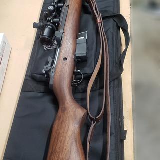Springfield Armory M1A Scout Squad 308 Winchester 18in Walnut/Parkerized Black Semi Automatic Modern Sporting Rifle - 10+1 Rounds