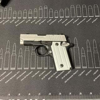 Sig Sauer P238 2-Tone 380 Auto (ACP) 2.7in Stainless/Black Pistol - 6+1 Rounds