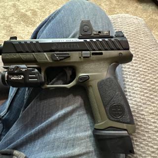 Beretta APX A1 Tactical 9mm Luger 4.8in Matte Pistol - 21+1 Rounds