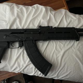 Century Arms Draco 7.62x39mm 12.25in Black/Wood Modern Sporting Pistol - 30+1 Rounds