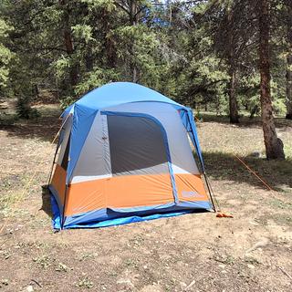 Eureka! Copper Canyon LX 4-Person Camping Tent - Blue Heaven/Jaffa