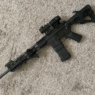 Sig Sauer ROMEO-MSR Red Dot and JULIET3-MICRO Magnifier