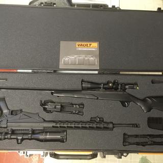 Pelican V800 Vault 53in Double Rifle Case - Black Pelican V800 Vault 53in Double Rifle Case - Black