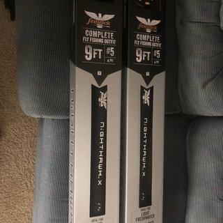 fenwick nighthawk spinning combo 2pc 6ft 9in rod Eagle 6'6" 24 Ton Med-Fast 2 pc The Fenwick Night HawkTM combines the quality and premiere craftsmanship that Fenwick embodies with todays modern day high Fenwick HMG 6FT Medium -HMGPX60M-FS