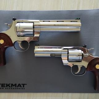 □ COLT PYTHON 357mag 6インチモデル コルトパイソン.357マグナム 6インチ ブラックモデル - BBエアー