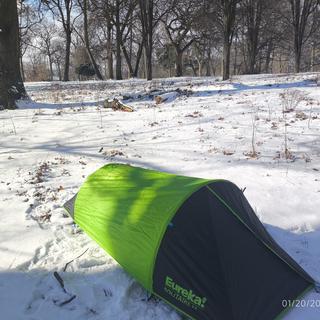 Eureka Solitaire AL 1-Person Backpacking Tent - Green