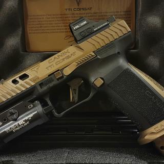 Canik TTI Combat 9mm Luger 4.6in TTI Bronze Pistol - 10+1 Rounds