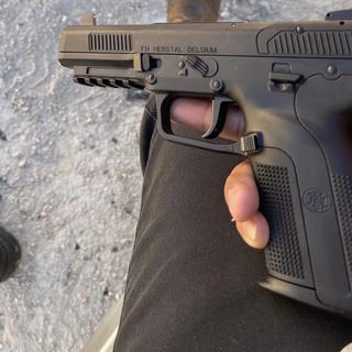 FN Five-seveN 5.7x28mm 4.8in Black Pistol - 10+1 Rounds