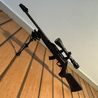 Rock Island Armory TM22 22 Long Rifle Black Anodized Semi Automatic Rifle - 18in