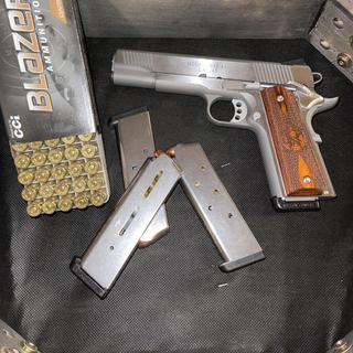 Springfield Armory 1911 Loaded 45 Auto (ACP) 5in Stainless Pistol - 7+1 Rounds - California Compliant