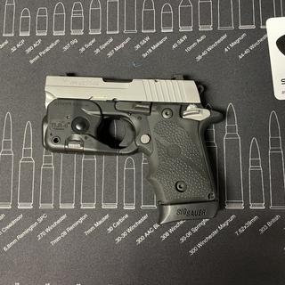 Sig Sauer P238 2-Tone 380 Auto (ACP) 2.7in Stainless/Black Pistol - 6+1 Rounds