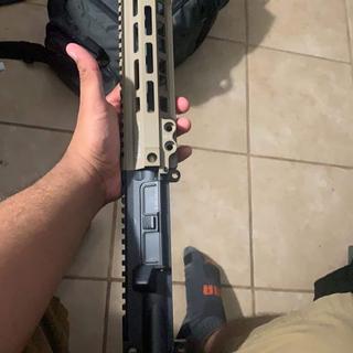 Geissele Super Modular MK4 M-LOK 9.5in Rail - Desert Dirt Color