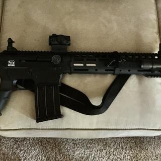 Charles Daly AR-12S Tactical 12 Gauge 3in Black Semi Automatic Shotgun - 18.5in