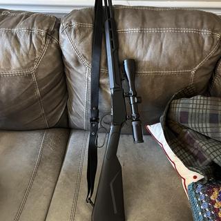 Rossi Rio Bravo Black Lever Action Rifle - 22 WMR (22 Mag) - 20in