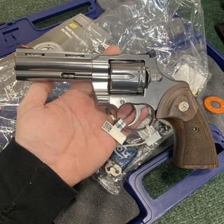 Colt Python 357 Magnum 4.25in Stainless Revolver - 6 Rounds