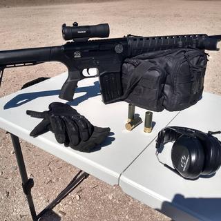 Charles Daly AR-12S Tactical 12 Gauge 3in Black Semi Automatic Shotgun - 18.5in