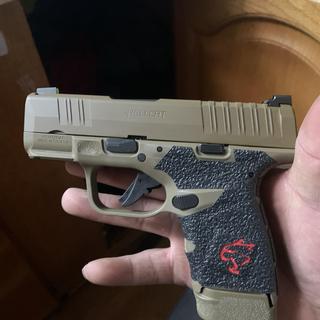thumbnail interactive-video image 1 of ADE HG54R-FDE2 Red Laser Sight For Springfield Hellcat - FDE Metal Body, Micro-Compact 1 of 5