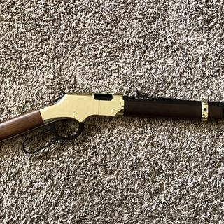 Henry Golden Boy Blued/Brass Lever Action Rifle - 22 Long Rifle - 20in
