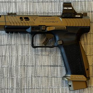 Canik TTI Combat 9mm Luger 4.6in TTI Bronze Pistol - 18+1 Rounds