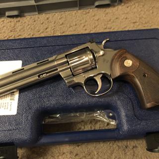 Colt Python 357 Magnum 6in Stainless Revolver - 6 Rounds