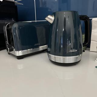 Sunbeam The Chic Collection PUM3510BL Teal Stainless Kitchen