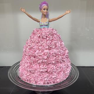 Birthday Cakes Dolly Varden Cake Tin Big W Green Fairy Dolly