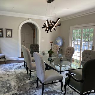 Chaos 48 Inch LED Linear Suspension Light Capitol Lighting