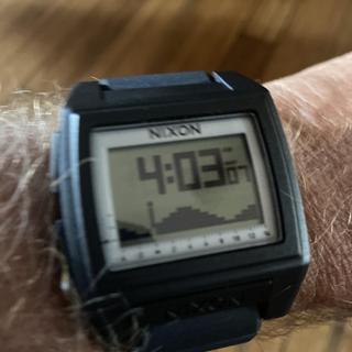 Base Tide Pro Watch | All Black / Blue | Digital – Nixon AU