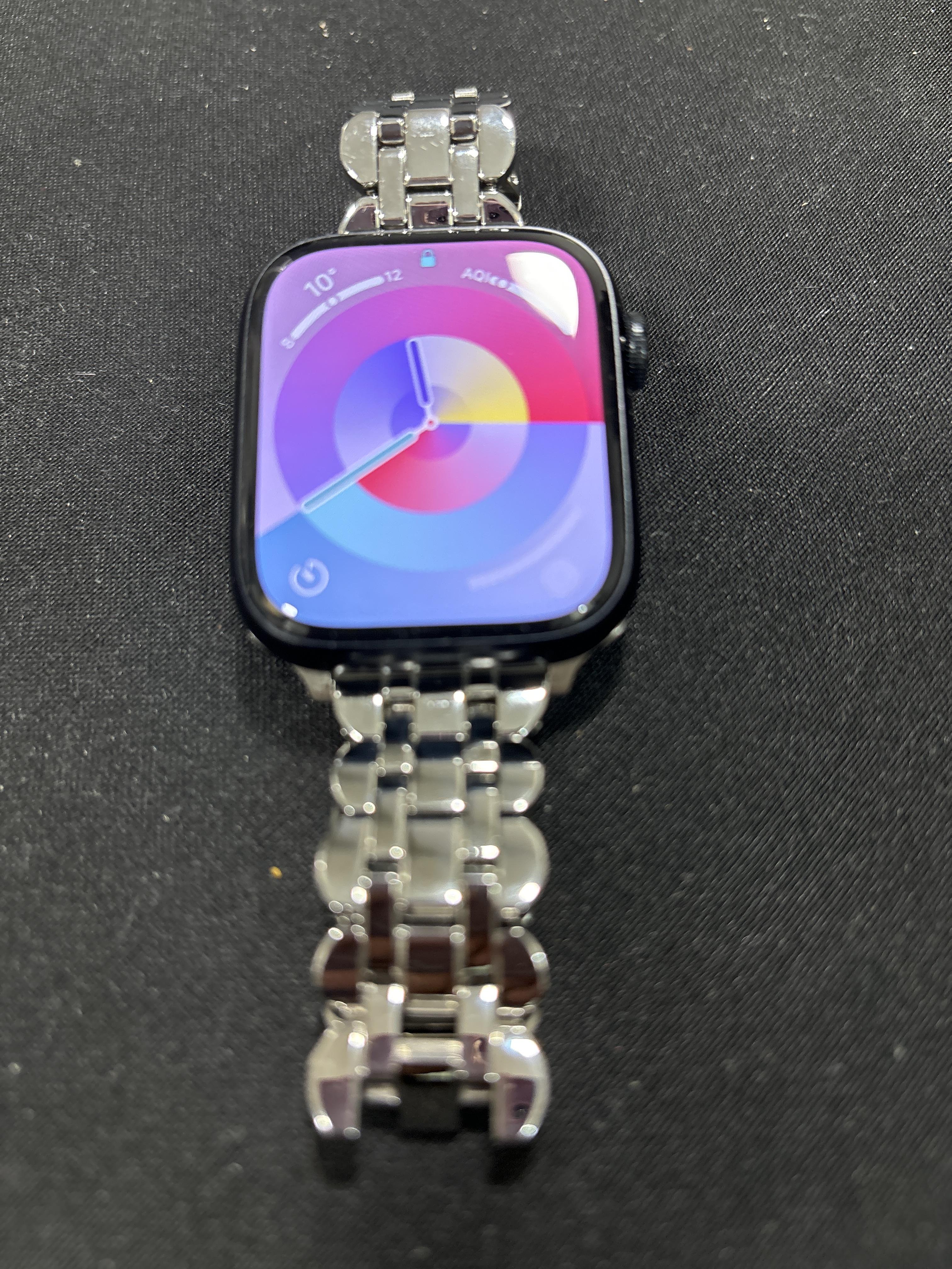 KATE SPADE SCALLOP or APPLE WATCH BAND STAINLESS STEEL VERY GOOD PRE-OWNED Kate Spade New York Scallop Link Stainless | Mercari main image 4
