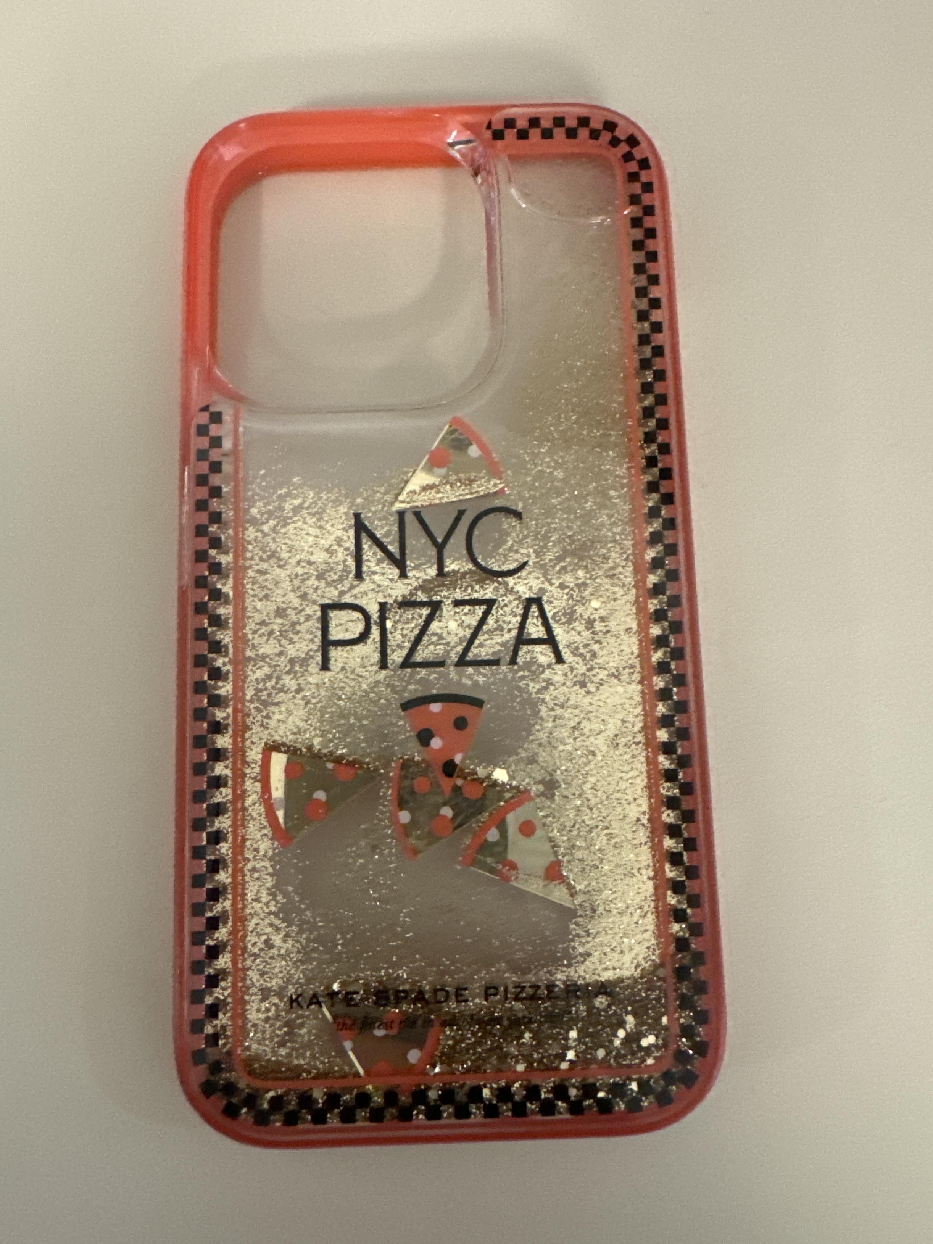 【kate spade】iPhone14Proケース ♪ニューヨークピザ BOX♪ New York Pizza Box I Phone 14 Pro Case | Kate Spade New York