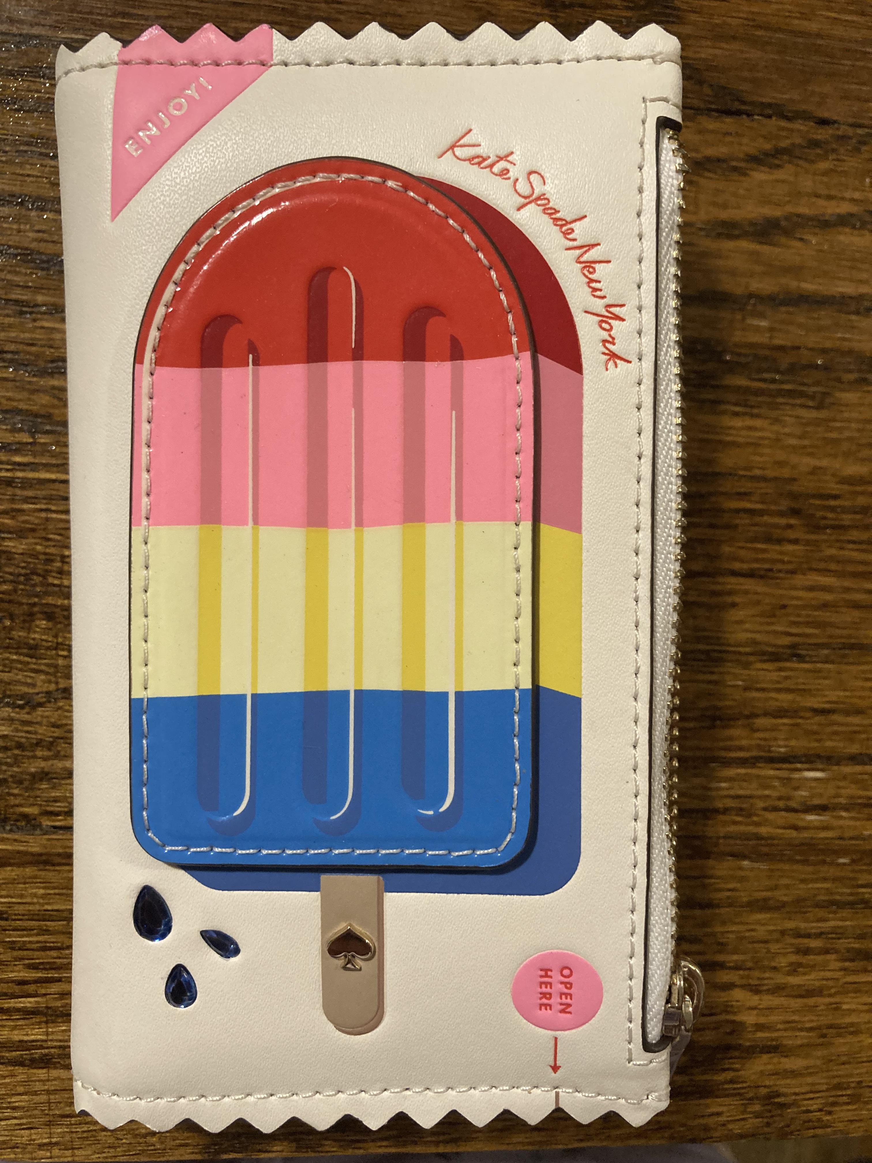 Snack Bar Popsicle Small Slim Bifold Wallet | Kate Spade New