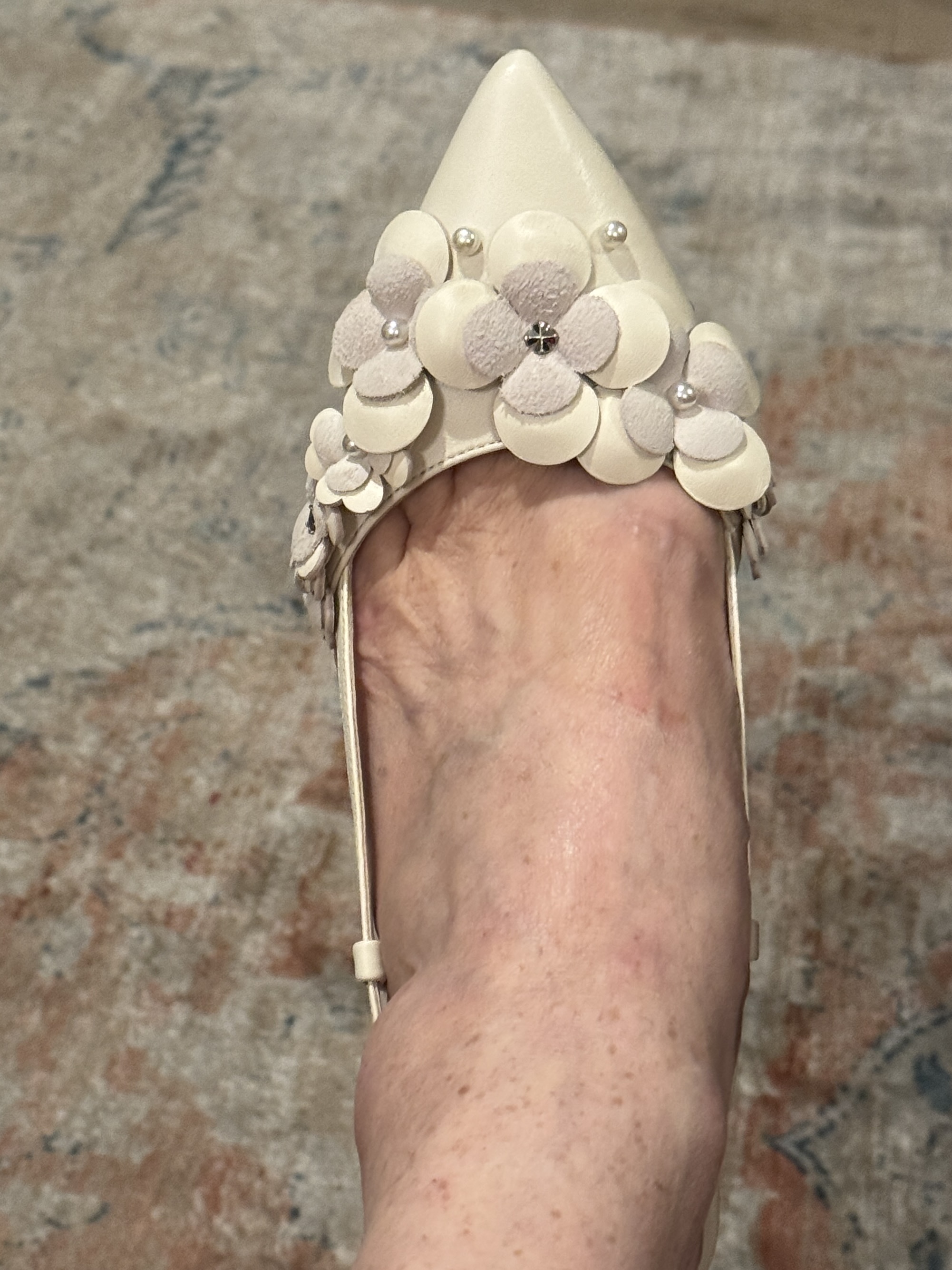 Kate Spade フローラル柄 スリングバックパンプス Spade Flower Garden Slingback Pump | Kate Spade New York