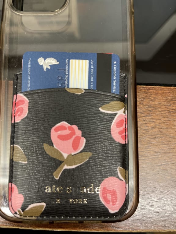 Spencer Ditsy Rose Sticker Pocket Kate Spade New York Kate
