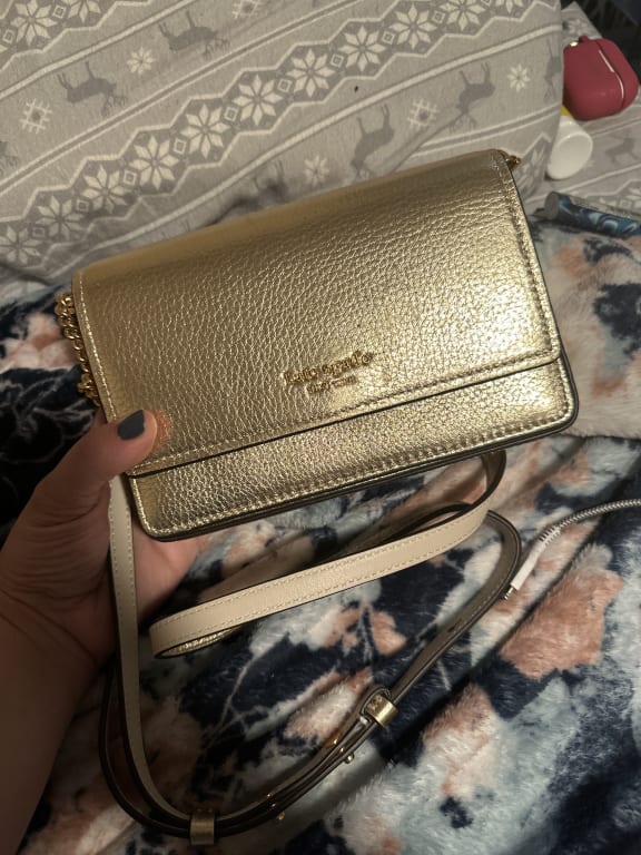 Morgan Metallic Flap Chain Wallet | Kate Spade New York