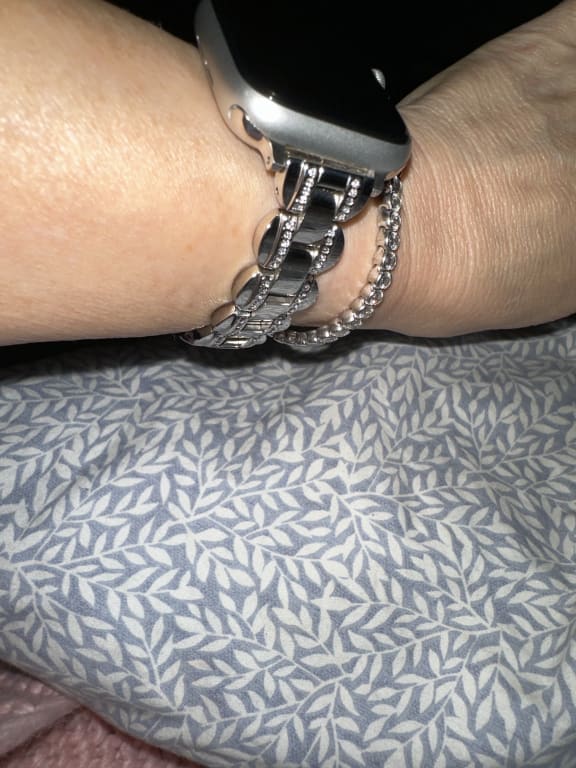 Pavé Stainless Steel Bracelet 38/40mm Band For Apple Watch