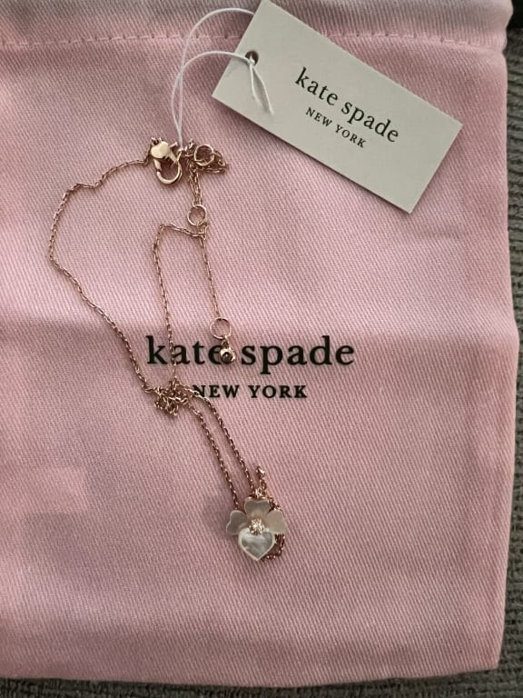 Precious Pansy Mini Pendant | Kate Spade New York